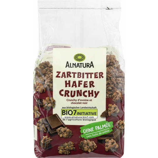 Bio Zartbitter Hafer Crunchy 375G Alnatura Bio Zartbitter Hafer Crunchy 375G -Kaffee-Tee Sales alnatura bio hafer crunchy schoko feinherb 375 g