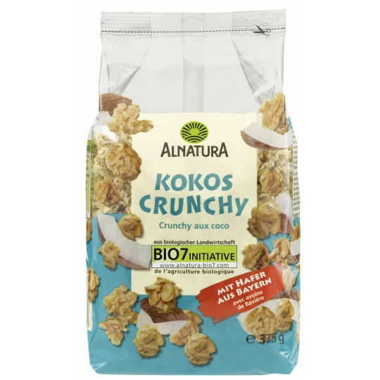 Bio Kokos Crunchy 375G Alnatura Bio Kokos Crunchy 375G -Kaffee-Tee Sales bio alnatura kokos crunchy 375g