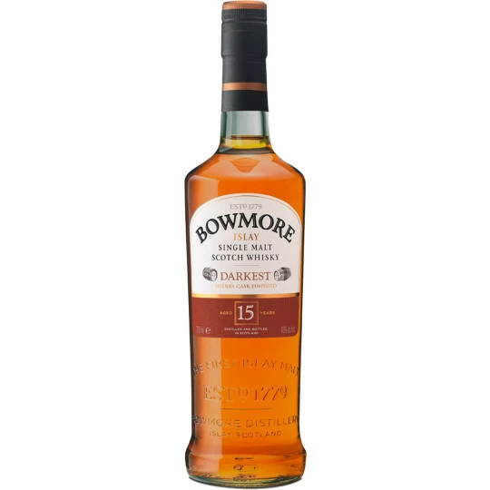 Whisky 15 Jahre 43% GP 0,7L Bowmore Whisky 15 Jahre 43% GP 0,7L -Kaffee-Tee Sales bowmore whisky darkest 15 jahre 43 gp 07l