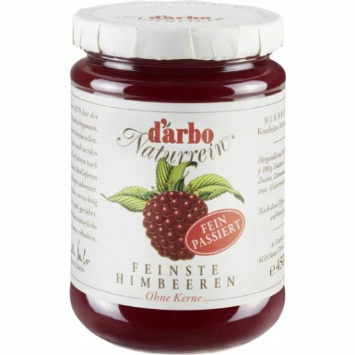 Darbo Konfitüre Naturrein Feinste Himbeeren Ohne Kerne 450G 3 Darbo Konfitüre Naturrein Feinste Himbeeren Ohne Kerne 450G -Kaffee-Tee Sales darbo konfitre naturrein himbeer