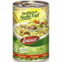 Erasco 1 Portion Rindfleisch Nudel-Topf 400G