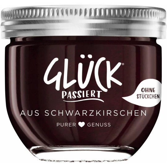 Passiert Fruchtaufstrich Schwarzkirsche 230G Glück Passiert Fruchtaufstrich Schwarzkirsche 230G -Kaffee-Tee Sales glamp252ck passiert fruchtaufstrich schwarzkirsche 230g