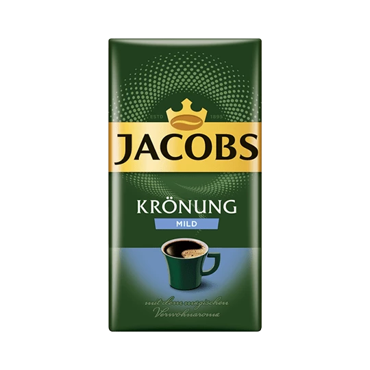 Krönung Kaffee Mild gemahlen 500G Jacobs Krönung Kaffee Mild Gemahlen 500G -Kaffee-Tee Sales krnungmild