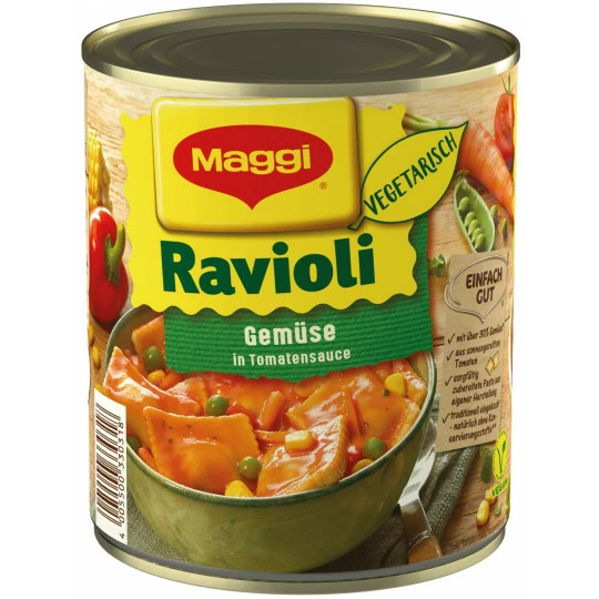 Ravioli Gemüse 800G Maggi Ravioli Gemüse 800G -Kaffee-Tee Sales maggiravioligemse