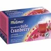 Meßmer Kanadische Süsse Cranberry 20ST 45G -Kaffee-Tee Sales meamp223mer kanadische samp252amp223e cranberry 20st 45g