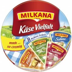 Milkana Käse Vielfalt 8ST 200G