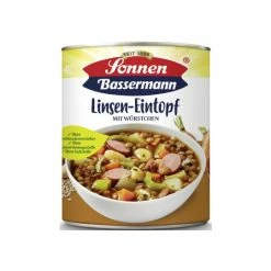 Sonnen Bassermann Linseneintopf Mit Würstchen 800G