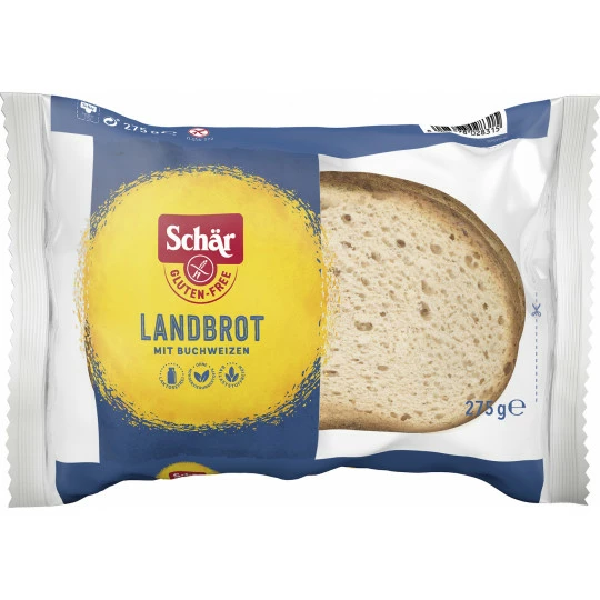Landbrot 275G Schär Landbrot 275G -Kaffee-Tee Sales schr landbrot 275g