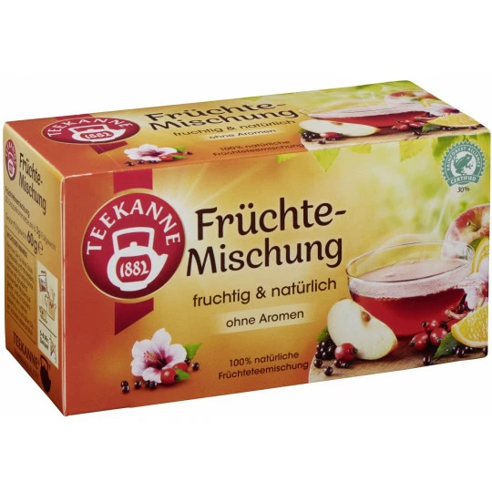 Früchte-Mischung 20ST 60G Teekanne Früchte-Mischung 20ST 60G -Kaffee-Tee Sales teekannefrootmischung