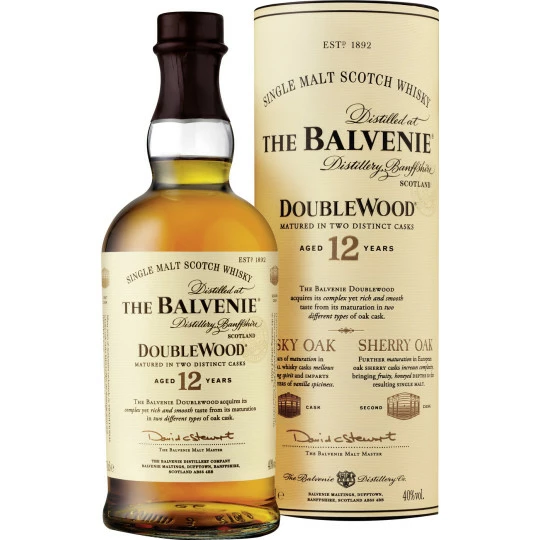 The Balvenie Whisky DoubleWood 12 Jahre 40% GP 0,7L -Kaffee-Tee Sales the balvenie single malt scotch whisky doublewood 12 years 40 gp 07l